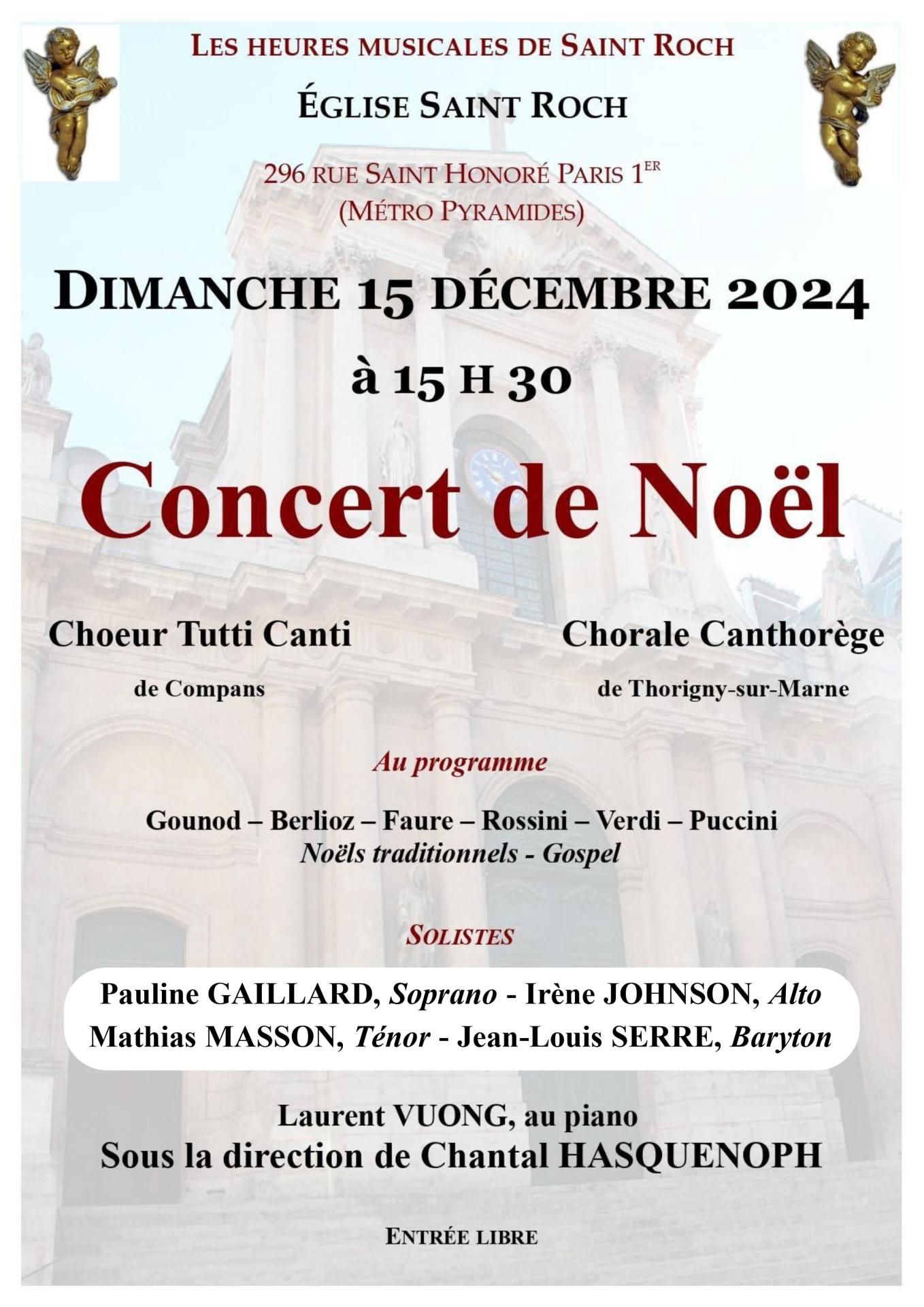 2024 concert noel saint roch affiche a4 version jean louis serre